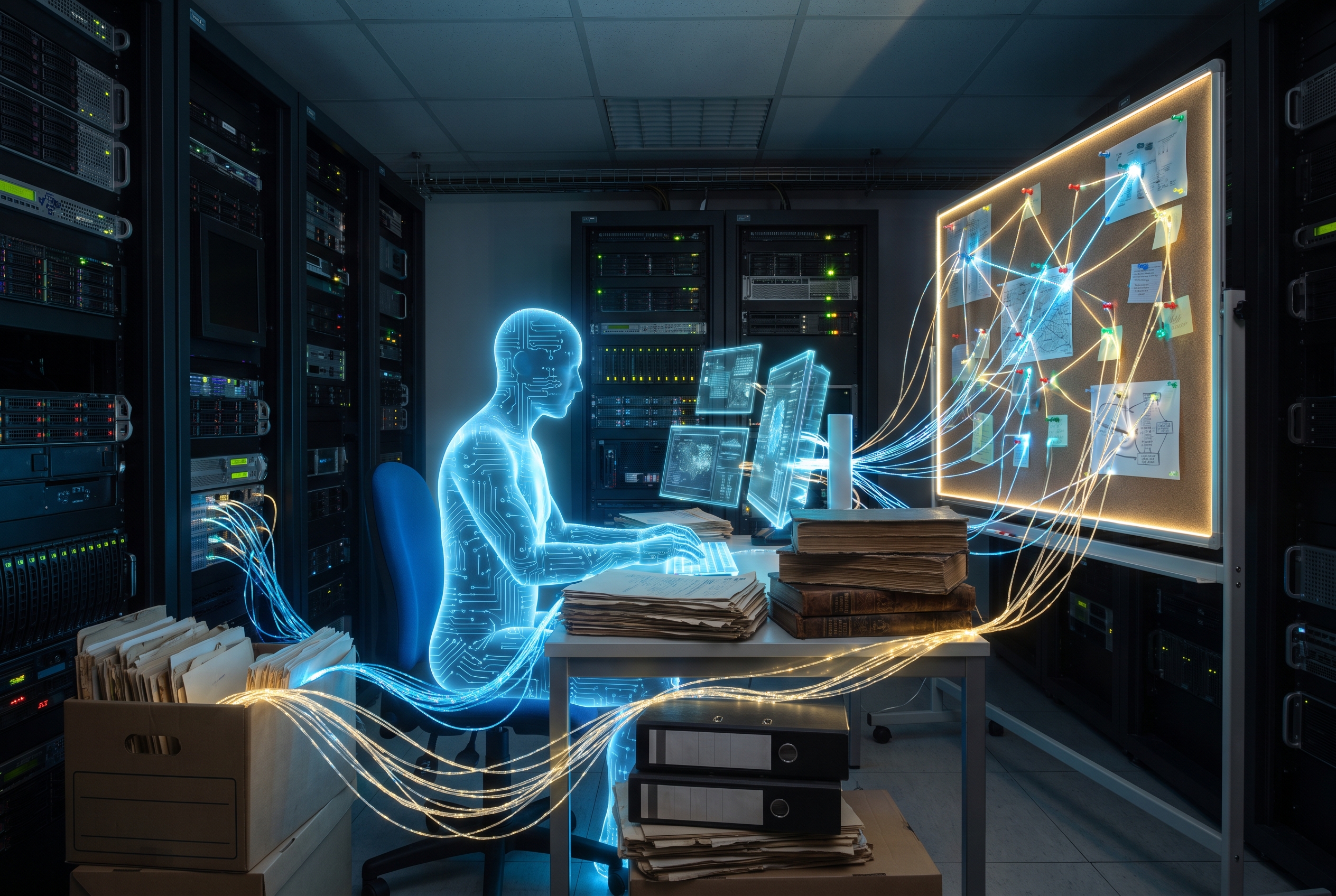 AI agent organizing a large document corpus for GPT 6 Astra