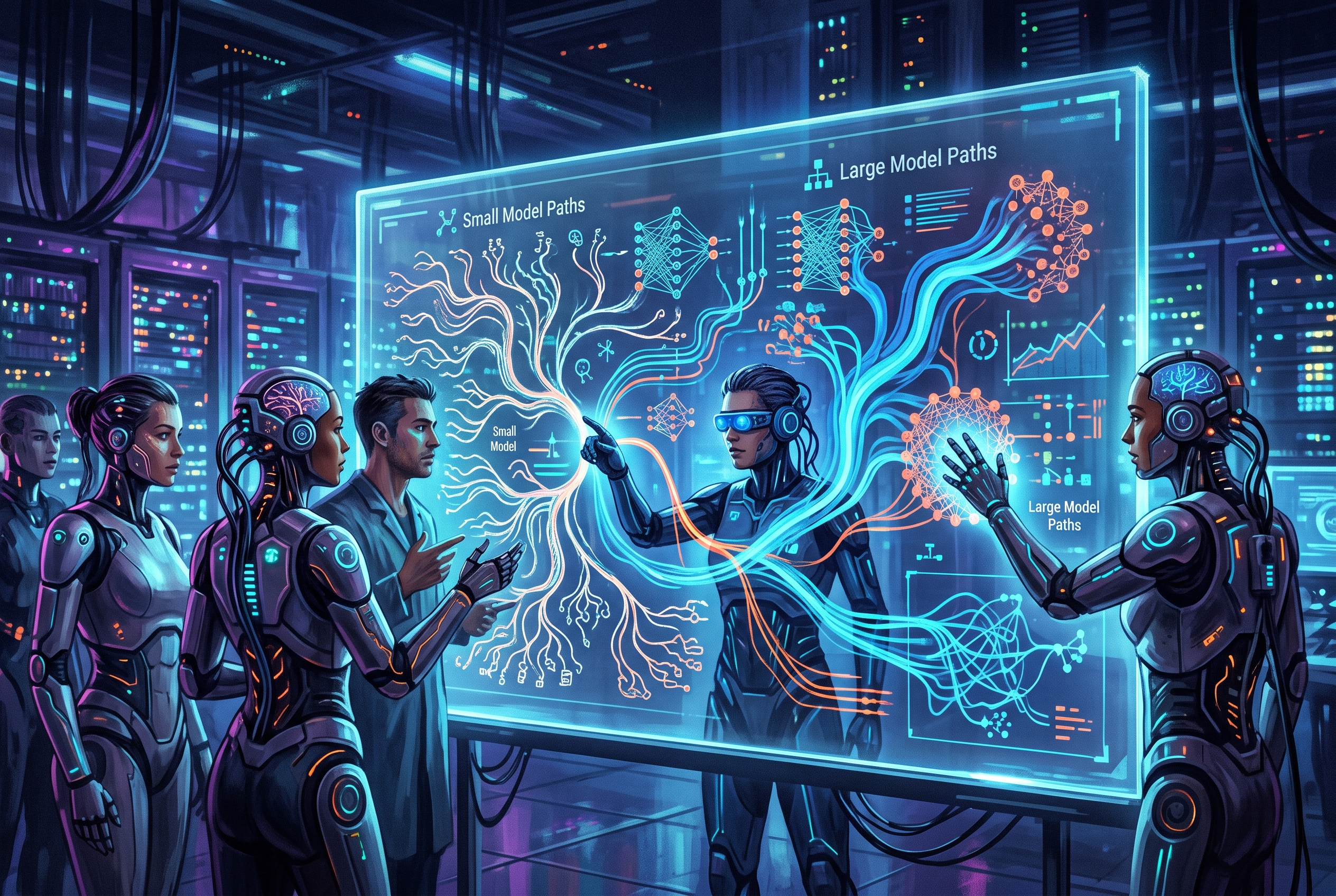AI agent model routing pathways