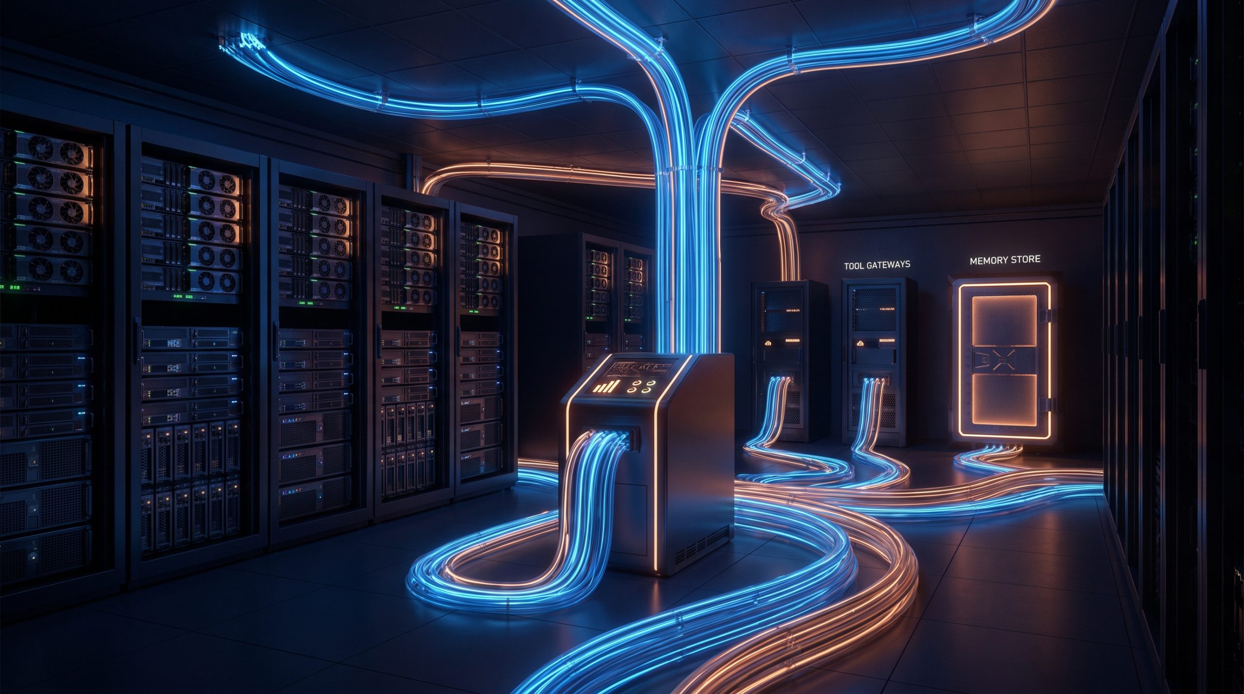 Nemotron 3 Ultra agent harness operations with GPU servers