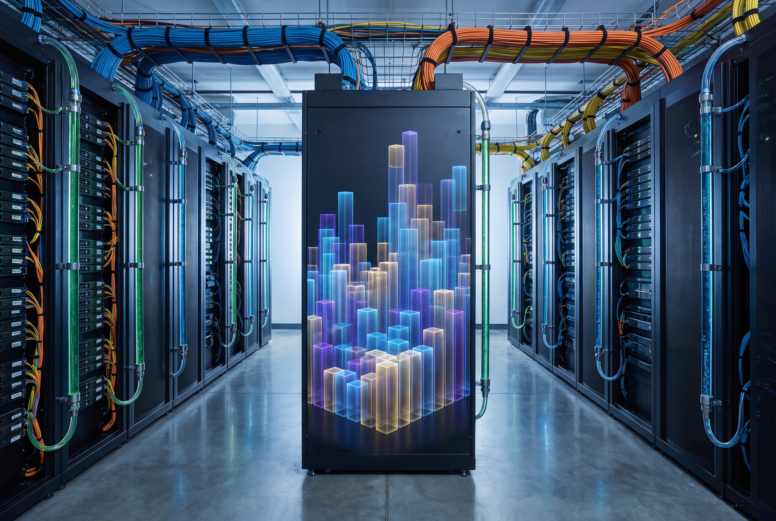Data center racks supporting long context quantized AI models